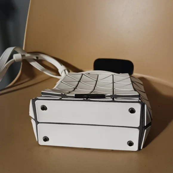 Bao Bao Issey Miyake White Crossbody Bag - Picture 8 of 16